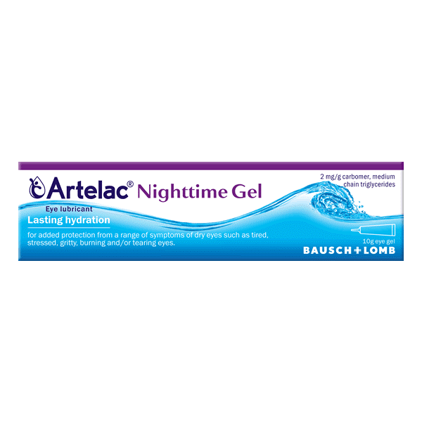 artelac nighttime szemgél használata